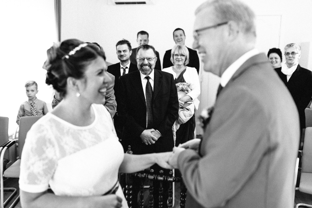 Hochzeitsfotograf im Standesamt Jork